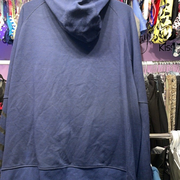 Men’s ACX Active performance jacket hoodie blue zipper pockets size extra large - Picture 6 of 8